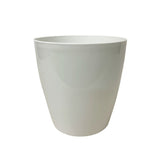 Plastic Planter Pot - White (AD150)