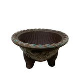 Tokoname Tripod pot (Bonsai Pot)