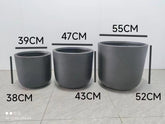 Fibre Cement Pot (1068)