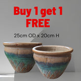 Glazed Clay Pot