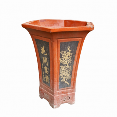 Oriental Designed Pot