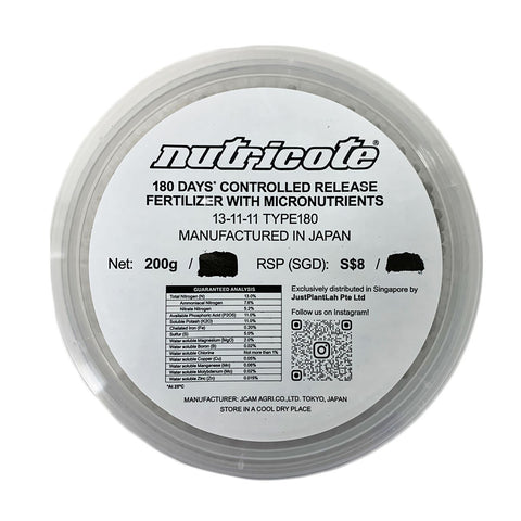 Controlled Release Fertilizer Type180 NPK-13-11-11 (Nutricote JAPAN)