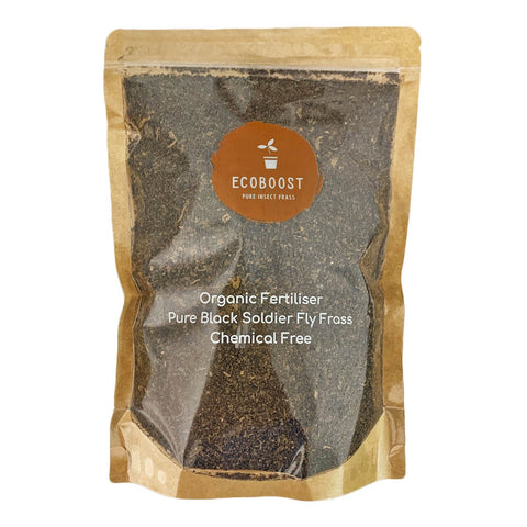Organic Fertilizer - Pure Black Soldier Fly Frass Chemical Free (EcoBoost)