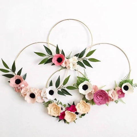 Gold Metal Rings (3 pcs Set)