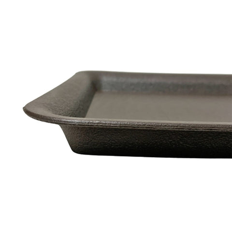 Plastic Rectangle Tray - Dark Brown (Hua Bo Shi 花博士)