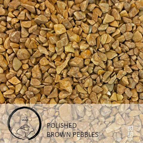 Polished Brown Pebbles (Usagi)