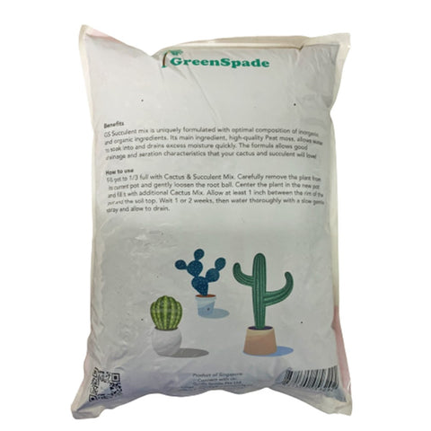 Cactus & Succulent Mix (GreenSpade)
