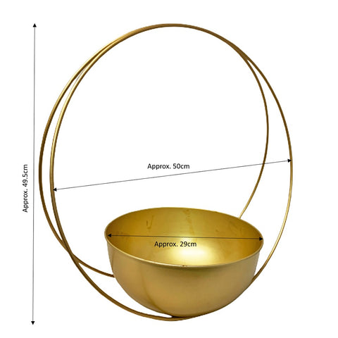 Elegant Gold Flower Stand (Various Design)