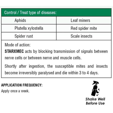 STARXMEC Insecticide Miticide Ready to Spray (STARX)