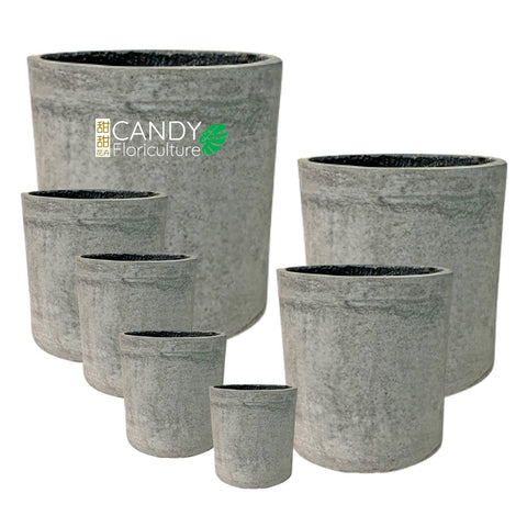 Rustic Nordic FIBRE CEMENT Plant Pot