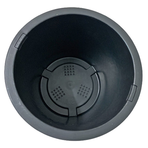 ROUND Nordic Self-Watering Plant Pot (Plastic)
