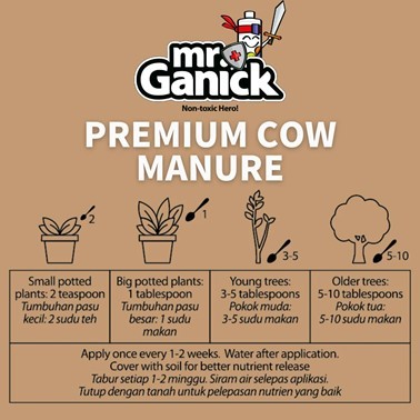 MR GANICK Premium Cow Manure