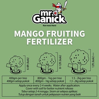 MR GANICK Mango Fruiting Fertilizer