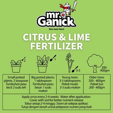 MR GANICK Citrus & Lime Fertilizer