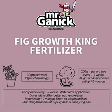 MR GANICK Fig Growth King Fertilizer