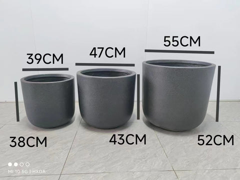 Fibre Cement Pot (1068)