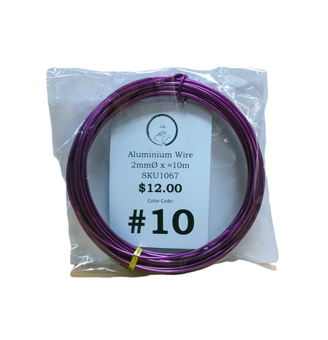 Colored Aluminium Wire 2mmØ