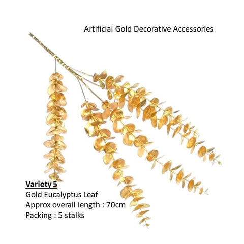 Artificial Gold Decorative Accessories