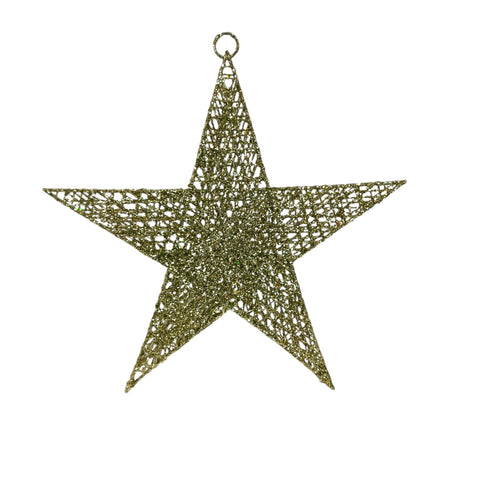 Glittering 2D Christmas Star
