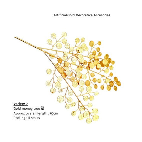 Artificial Gold Decorative Accessories