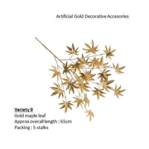 Artificial Gold Decorative Accessories