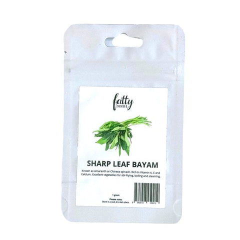 Fatty Seeds: Sharp Leaf Bayam