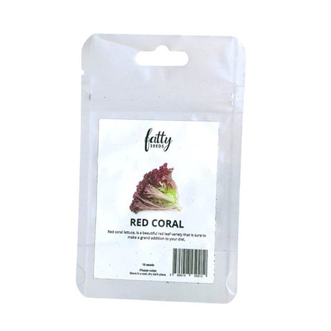 Fatty Seeds: Red Coral Lettuce