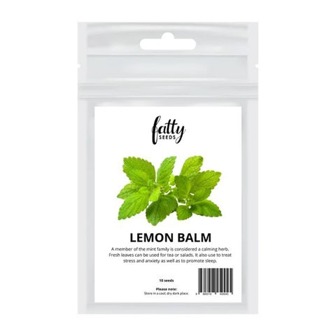 Fatty Seeds: Lemon Balm