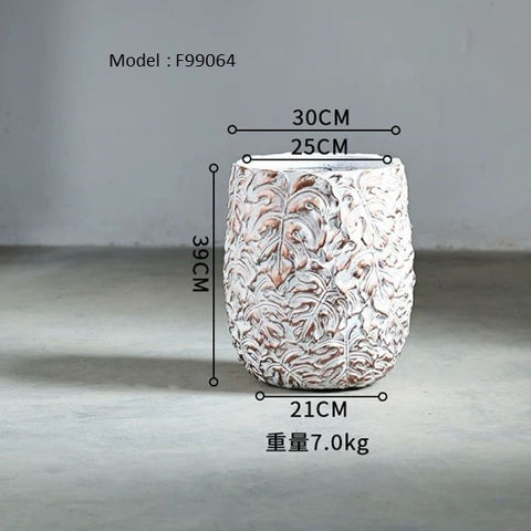 Fibre Cement Decorative Planter (732)