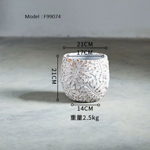 Fibre Cement Decorative Planter (733)