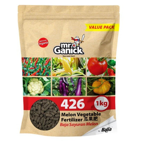 MR GANICK Melon Vegetable Fertilizer 426 瓜果肥 (Baba)