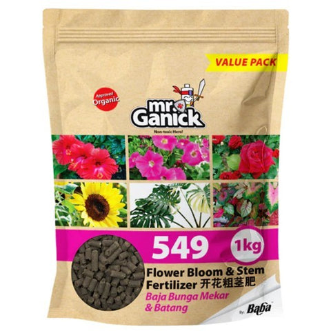 MR GANICK Flower Bloom Fertilizer 549 开花肥 (Baba)