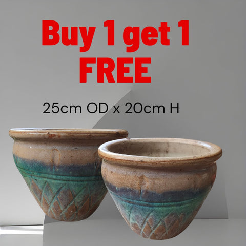Glazed Clay Pot