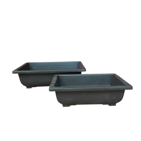 Rectangle Bonsai Pot (Plastic)