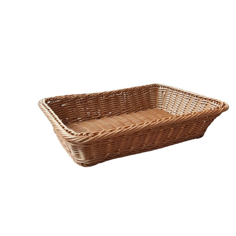 PVC Wicker tray basket (2938)