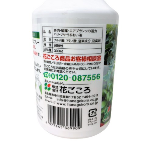 Succulent Vitalizer - earth & green (Hanagokoro)