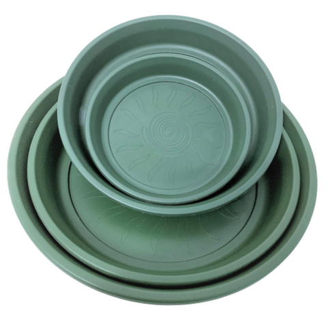 Plastic Saucer - Round (Huan Qiu)
