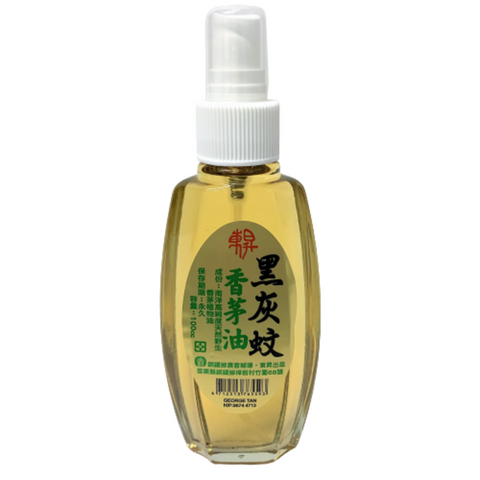 Taiwan Citronella Oil 黑灰蚊-香茅油 (DongShen 東昇)