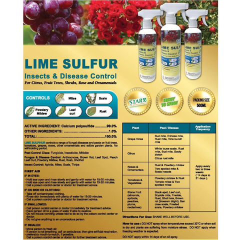 Lime Sulfur (STARX)