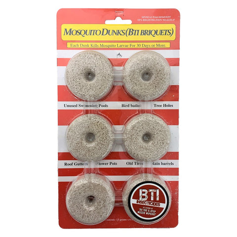 Mosquito Dunks (BTI Briquets)