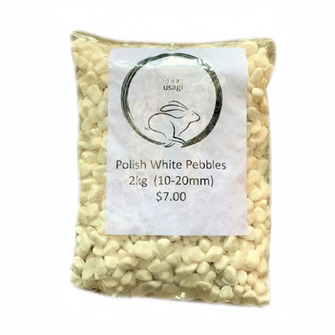Polished White Pebbles (Usagi)