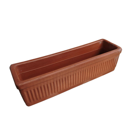 Terracotta Rectangle Planter (Italy) Candy Floriculture