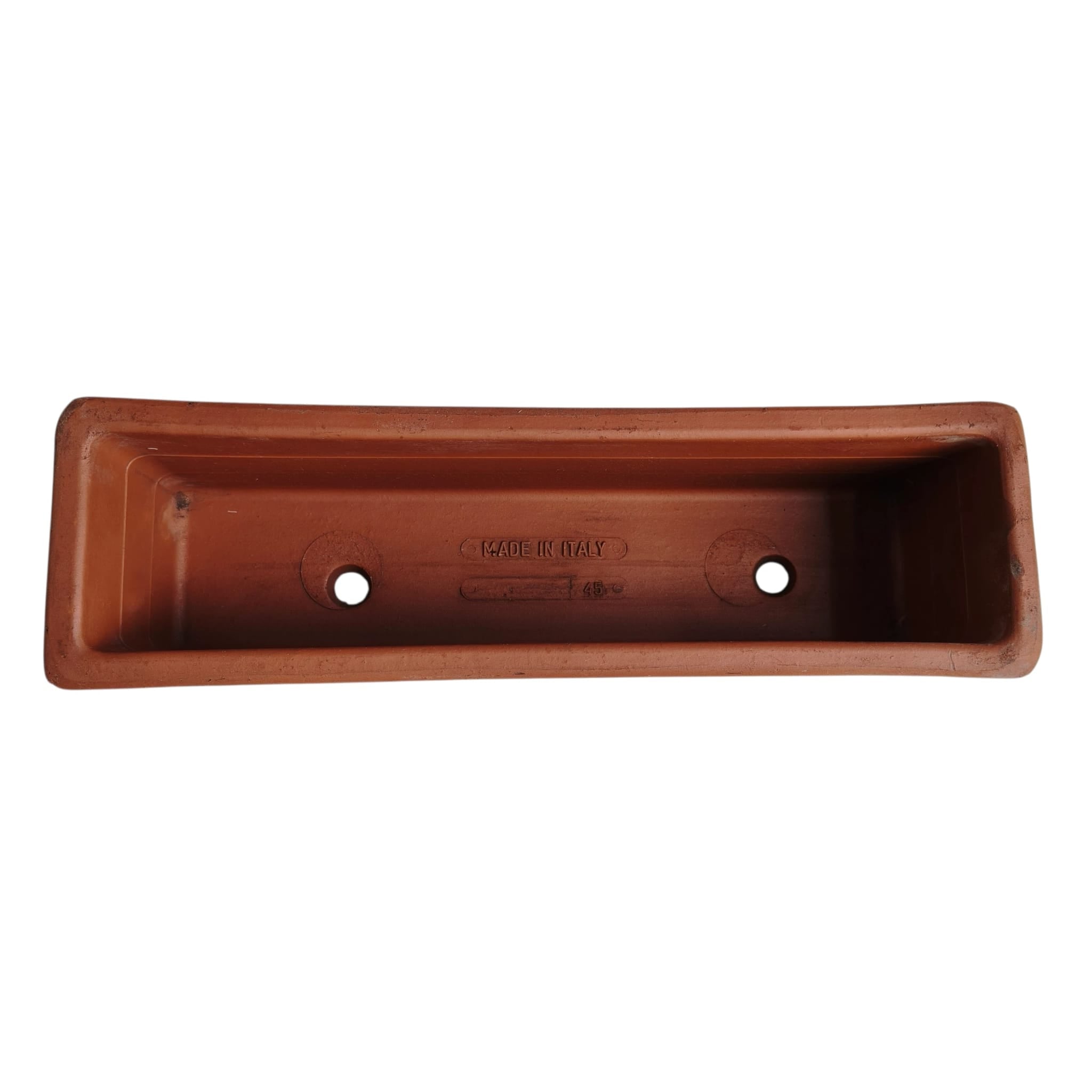 Terracotta Rectangle Planter (Italy) Candy Floriculture