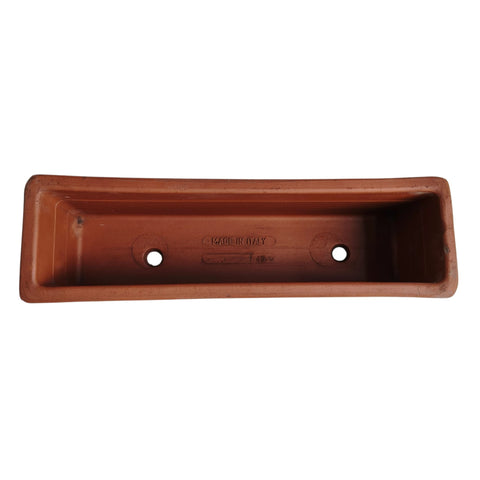 Terracotta Rectangle Planter (Italy) Candy Floriculture